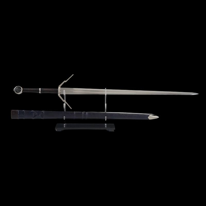 SWAZ-1002 Swordier “Witcher 3” Inspired Longsword – Battle Ready, Sharpened, Premium Leather Wrap SWAZ-1002 Swordier “Witcher 3” Inspired Longsword – Battle Ready, Sharpened, Premium Leather Wrap