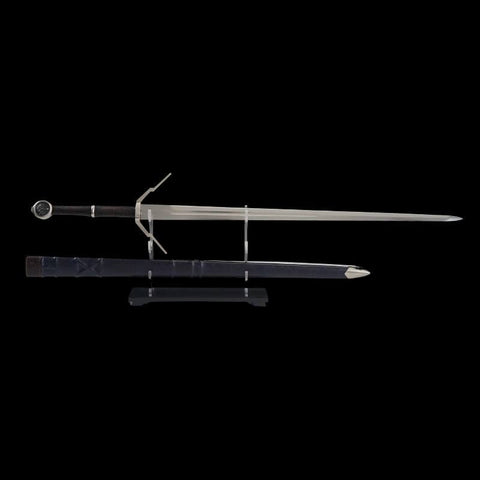 SWAZ-1002 Swordier “Witcher 3” Inspired Longsword – Battle Ready, Sharpened, Premium Leather Wrap SWAZ-1002 Swordier “Witcher 3” Inspired Longsword – Battle Ready, Sharpened, Premium Leather Wrap