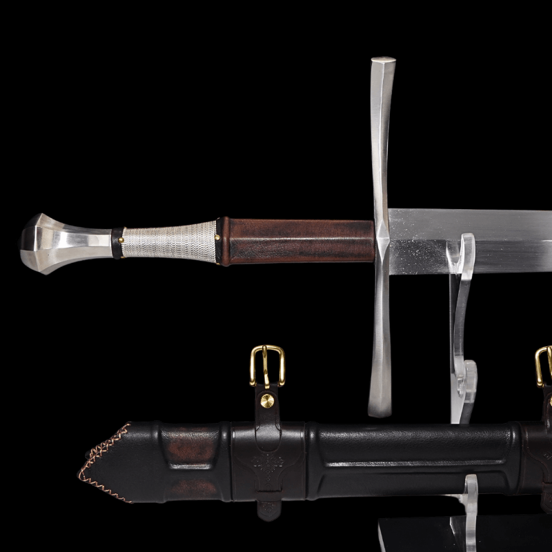 SWMZ-1009 Swordier Type XVIIIb Hand-and-a-Half Sword – Competition-Ready Power and Precision SWMZ-1009 Swordier Type XVIIIb Hand-and-a-Half Sword – Competition-Ready Power and Precision
