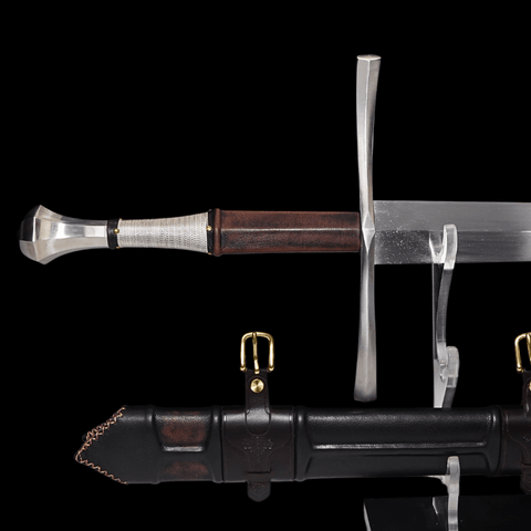 SWMZ-1009 Swordier Type XVIIIb Hand-and-a-Half Sword – Competition-Ready Power and Precision SWMZ-1009 Swordier Type XVIIIb Hand-and-a-Half Sword – Competition-Ready Power and Precision