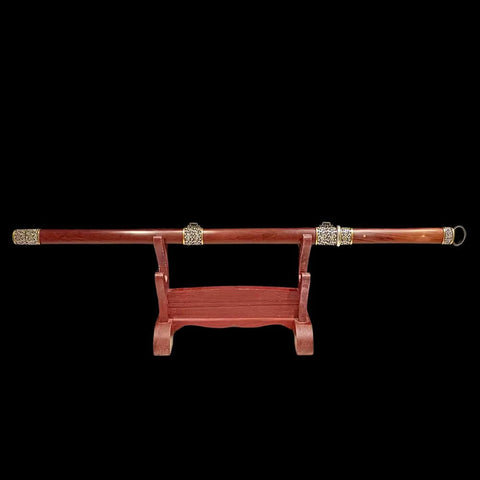 SWC-1004 Swordier Huan Shou Tang Dao (Red Scabbard) Chinese Sword SWC-1004 Swordier Huan Shou Tang Dao (Red Scabbard) Chinese Sword