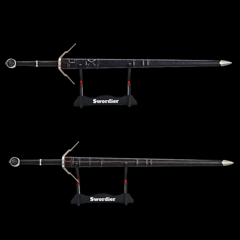 SWAZ-1002 Swordier “Witcher 3” Inspired Longsword – Battle Ready, Sharpened, Premium Leather Wrap SWAZ-1002 Swordier “Witcher 3” Inspired Longsword – Battle Ready, Sharpened, Premium Leather Wrap