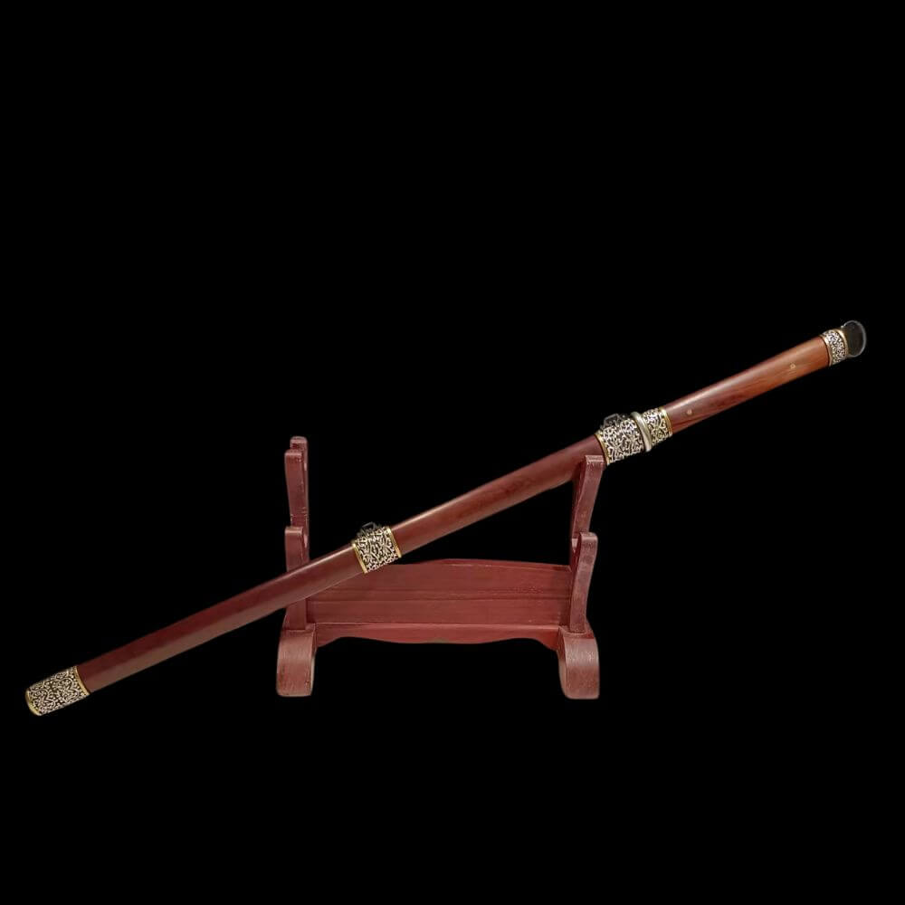 SWC-1004 Swordier Huan Shou Tang Dao (Red Scabbard) Chinese Sword SWC-1004 Swordier Huan Shou Tang Dao (Red Scabbard) Chinese Sword