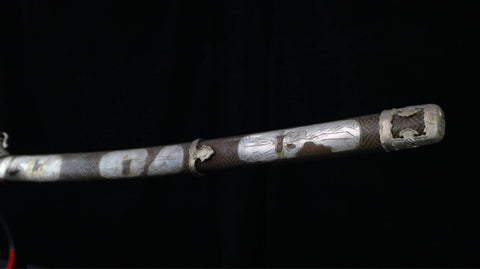 SWK-10082 Swordier Reproduction of 10th to 16th Century Samurai Tachi with Antique Koshirae SWK-10082 Swordier Reproduction of 10th to 16th Century Samurai Tachi with Antique Koshirae