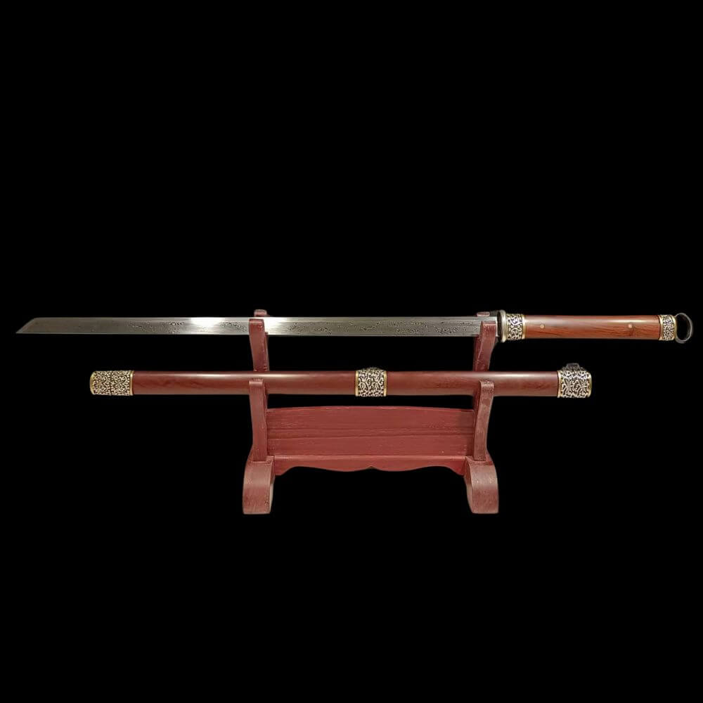 SWC-1004 Swordier Huan Shou Tang Dao (Red Scabbard) Chinese Sword SWC-1004 Swordier Huan Shou Tang Dao (Red Scabbard) Chinese Sword