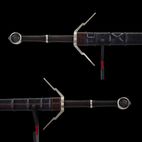 SWAZ-1002 Swordier “Witcher 3” Inspired Longsword – Battle Ready, Sharpened, Premium Leather Wrap SWAZ-1002 Swordier “Witcher 3” Inspired Longsword – Battle Ready, Sharpened, Premium Leather Wrap