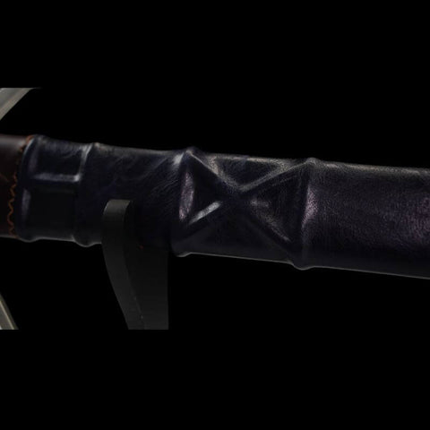 SWAZ-1002 Swordier “Witcher 3” Inspired Longsword – Battle Ready, Sharpened, Premium Leather Wrap SWAZ-1002 Swordier “Witcher 3” Inspired Longsword – Battle Ready, Sharpened, Premium Leather Wrap