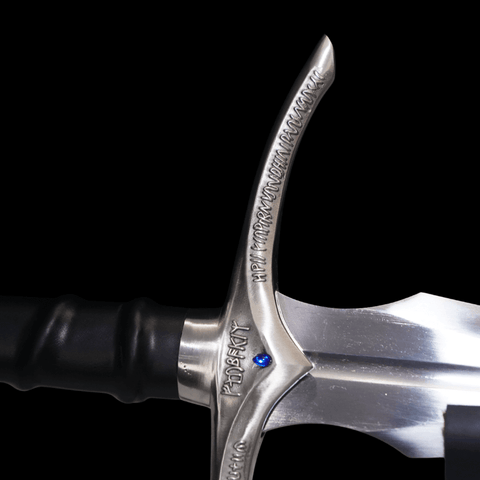 SWM-1040 Swordier Glamdring Replica Sword – Functional Lord of the Rings Sword | Spring Steel, Battle Ready, Sharpened Blade SWM-1040 Swordier Glamdring Replica Sword – Functional Lord of the Rings Sword | Spring Steel, Battle Ready, Sharpened Blade