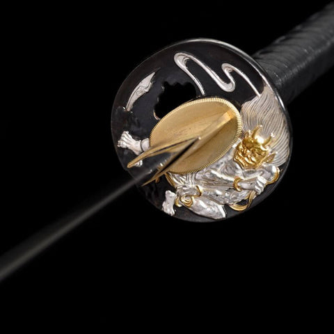 Swordier SWK-1069 5160 Steel Raijin Tameshigiri Series katana Samurai Sword Swordier SWK-1069 5160 Steel Raijin Tameshigiri Series katana Samurai Sword