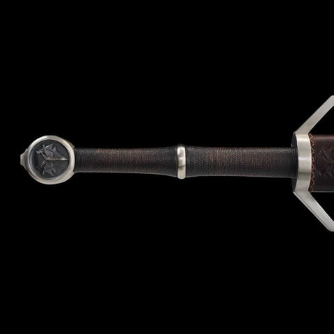 SWAZ-1002 Swordier “Witcher 3” Inspired Longsword – Battle Ready, Sharpened, Premium Leather Wrap SWAZ-1002 Swordier “Witcher 3” Inspired Longsword – Battle Ready, Sharpened, Premium Leather Wrap