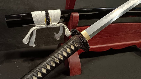 SWK-1012 Swordier "Dragon Claws" Samurai Katana, Clay Tempered T10a Steel Blade.