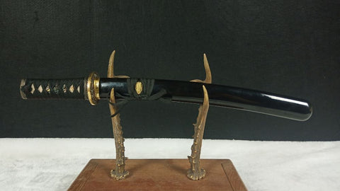 SWK-1013 20" Swordier Japanese Samurai Wakizashi, Clay Tempered Spring Steel Blade.
