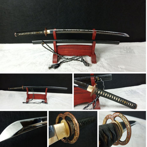SWK-1009 Swordier Dragon Theme Samurai Katana With Chu-Kissaki, T10 Steel