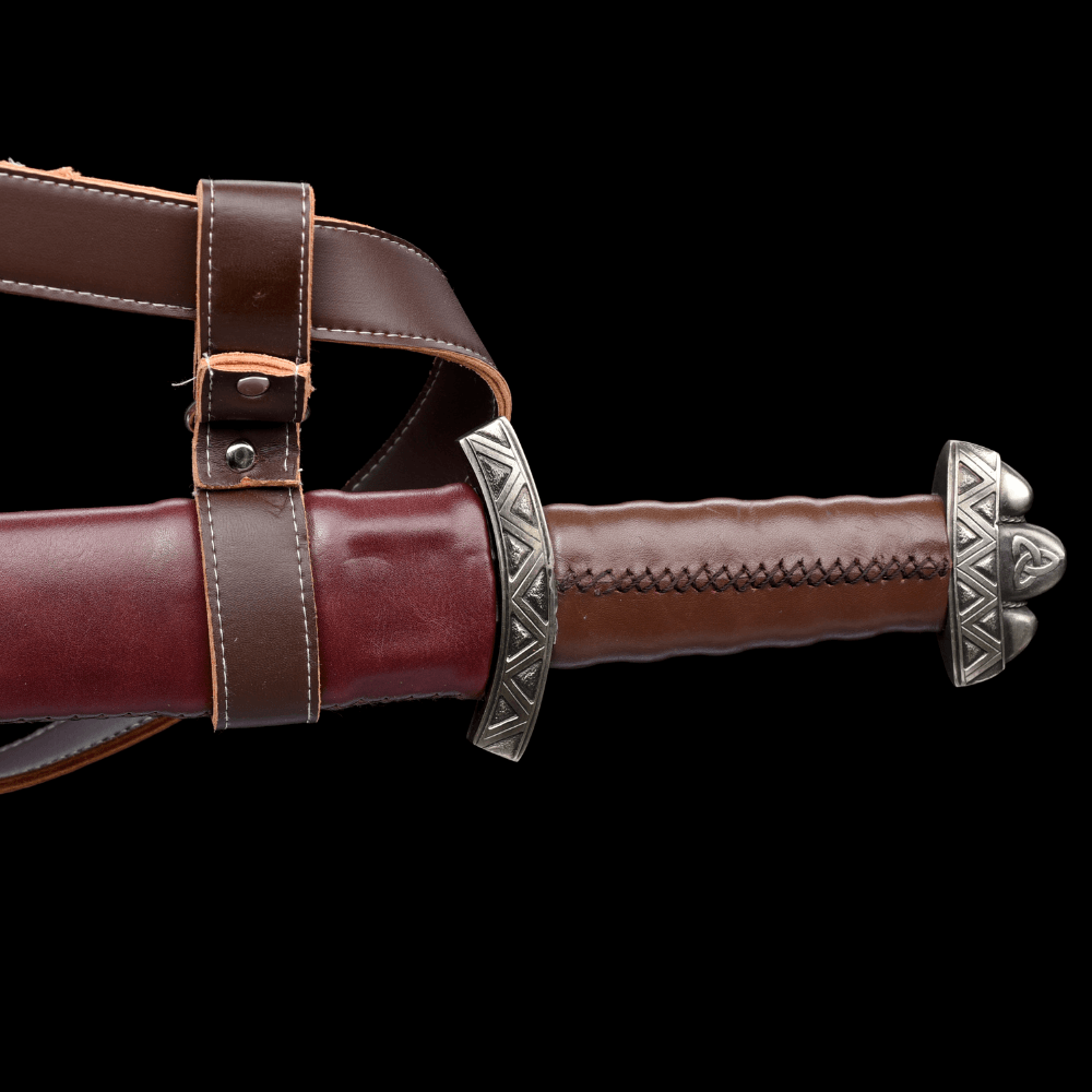 SWM-1023 Swordier Single Handed Spring Steel / Damascus Steel Viking S ...
