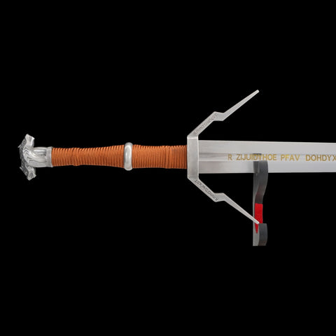 SWAZ-1006 Swordier  Medieval Fantasy Longsword Replica with Scabbard – 117cm Two-Handed Knight Sword for Collectors and Cosplay