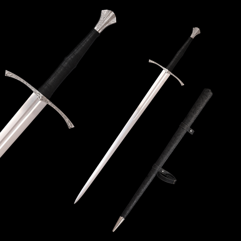 [USA Warehouse] SWM-1030r Swordier Upgraded Type XVIa Floral Themed European Longsword