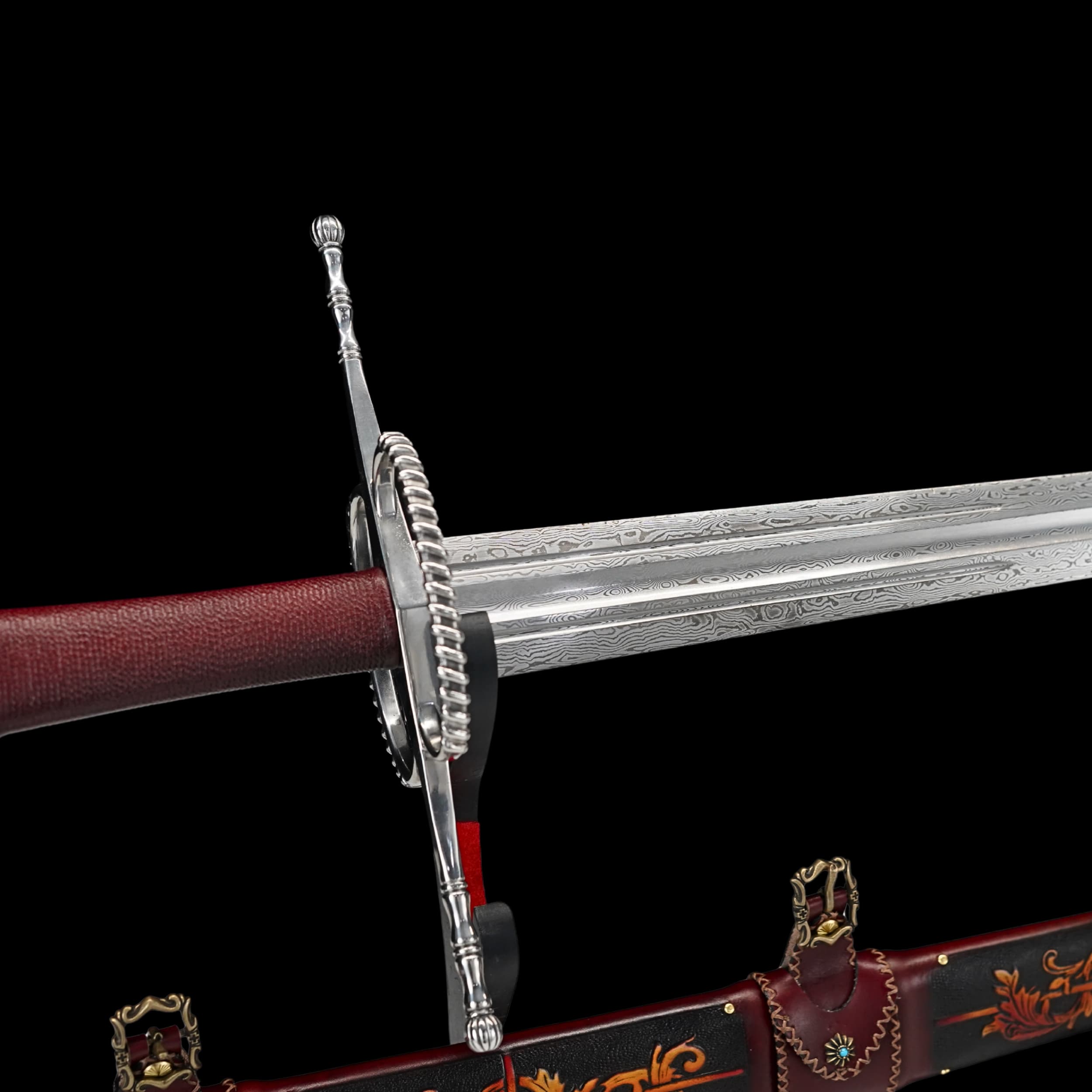 SWMZ-1017 Swordier Type XXa Medieval Longsword – Pattern Welded War Sw ...