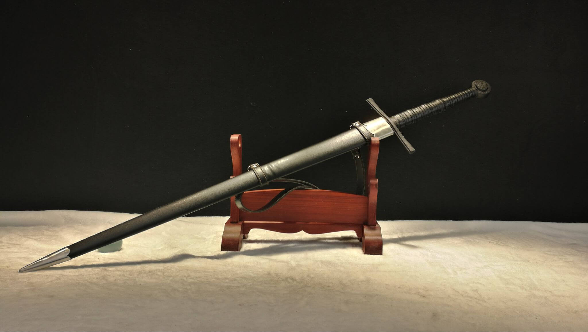 Swordier swm1003 Black / White Twin European Sword