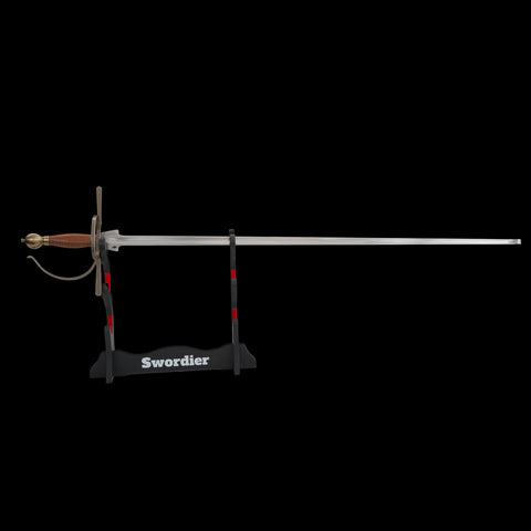 SWHZ-1027  Swordier Meyer Sidesword – Rose Gold Plated HEMA Training Sword, 110cm Historical Fencing Sword