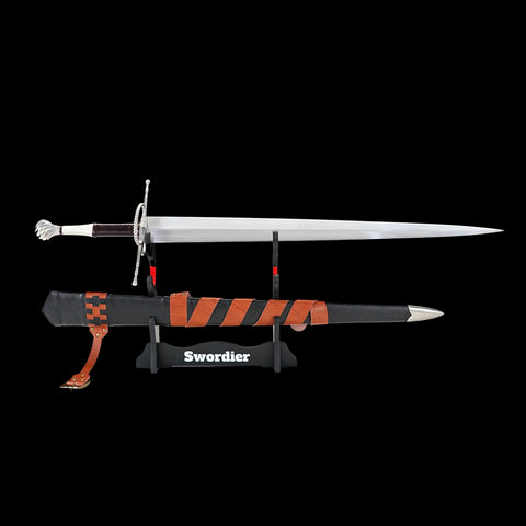 SWMZ-1016 Swordier Upgraded Type XVIIIc Longsword 2.0 – Upgraded Diamond-Section Blade with Double Ring Guard