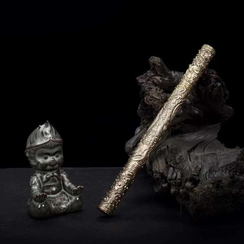 SWA-1016 Swordier Black Myth: Wukong Figurine Set Brass Ruyi Golden Cudgel with Gift Box