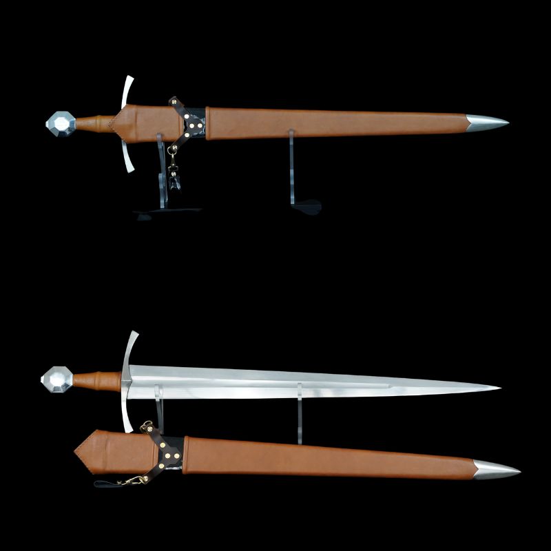 [USA Warehouse] SWMZ-1005 Swordier Type XIV Arming Sword With Spring Steel Blade
