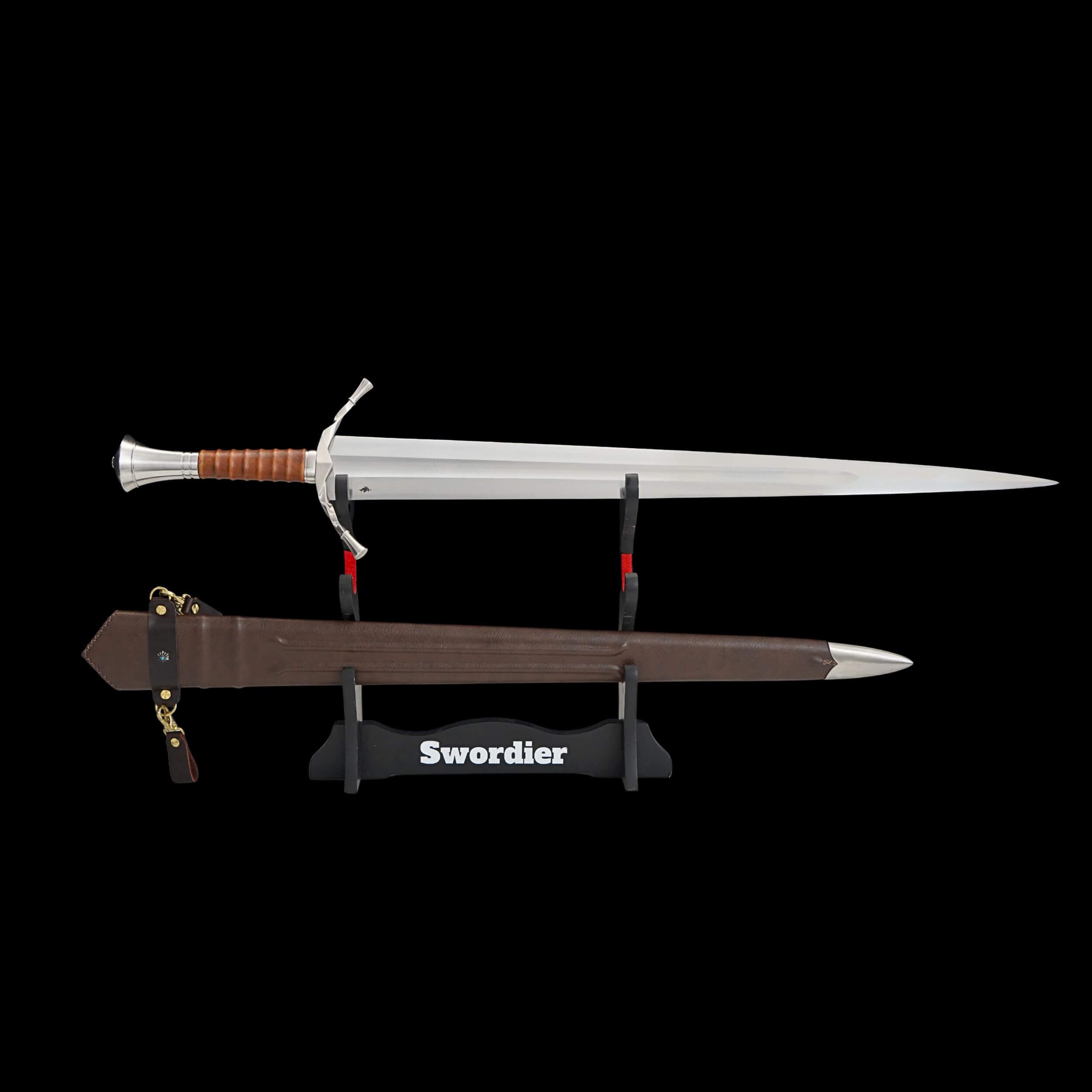 SWMZ-1037 Medieval Fantasy Warrior Longsword with Scabbard
