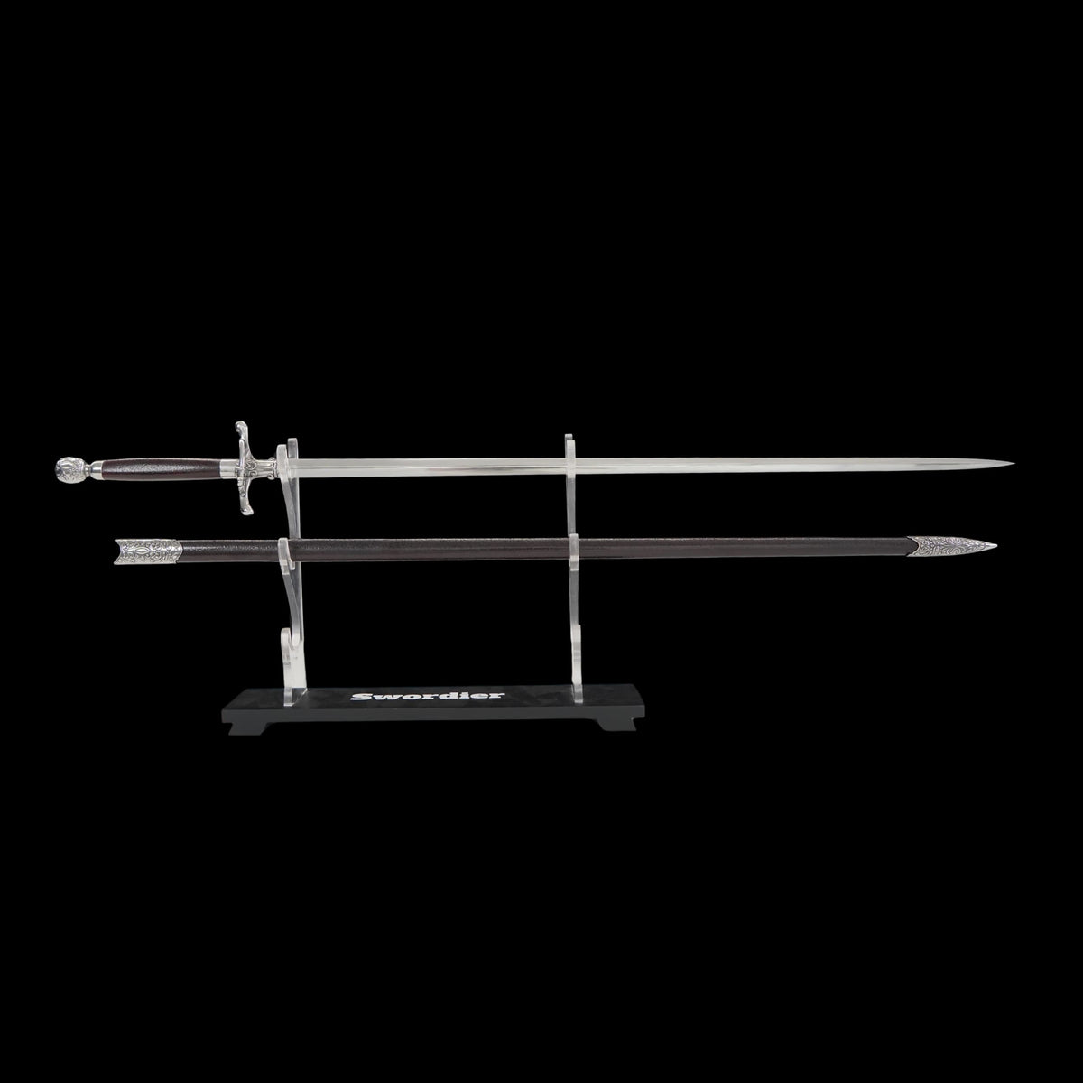 SWM-1048 Swordier Needle Sword Fantasy Inspired Slim Blade Companion Sword with Scabbard