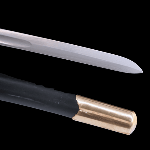 SWM-1045 Swordier M1881 Shashka Saber – Spring Steel Cossack Cavalry Sword | With Copper Fittings & Wood Scabbard