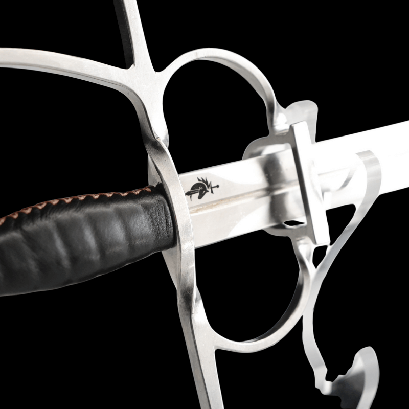 SWHZ-1015 Swordier HEMA Sidesword – Spring Steel Blade, Side Ring Guard | Sparring & Training Sword for Historical European Martial Arts