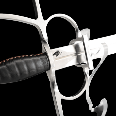 SWHZ-1015 Swordier HEMA Sidesword – Spring Steel Blade, Side Ring Guard | Sparring & Training Sword for Historical European Martial Arts