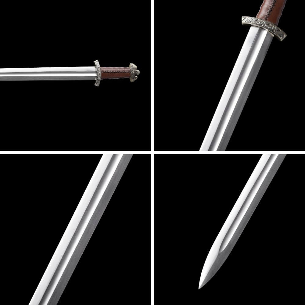 SWM-1022 Swordier Single Handed Spring Steel Viking Sword – Swordier ...