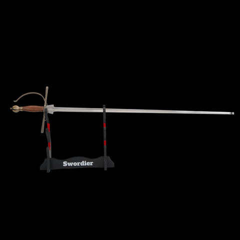 SWHZ-1027  Swordier Meyer Sidesword – Rose Gold Plated HEMA Training Sword, 110cm Historical Fencing Sword