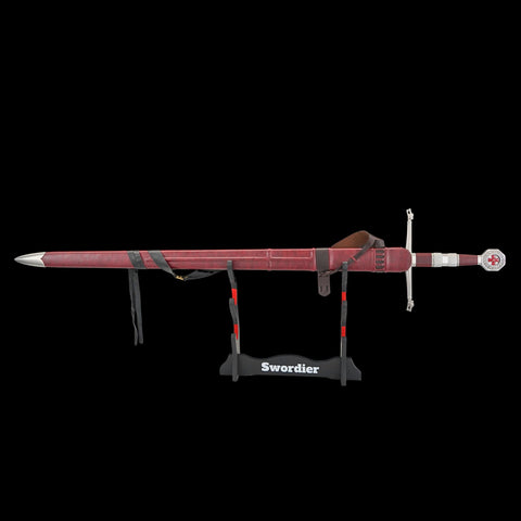 SWMZ-1039 Swordier Medieval Hattin Inspired Longsword Historical Medieval Sword with Scabbard