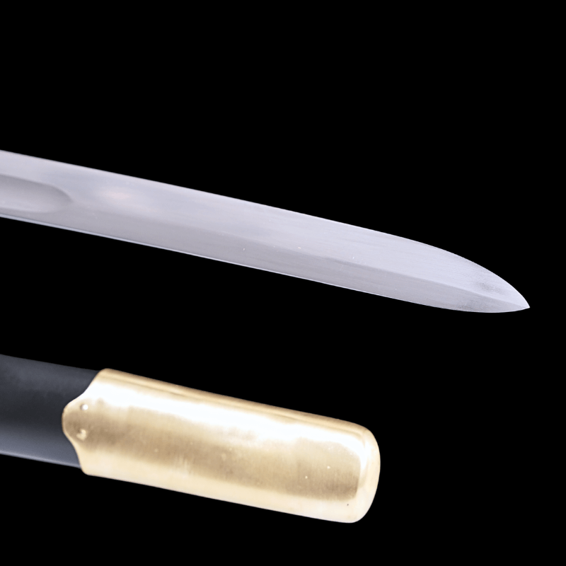 SWM-1044 Swordier M1881 Shashka Saber – Spring Steel Cossack Cavalry Sword | With Copper Fittings & Wood Scabbard