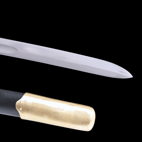 SWM-1044 Swordier M1881 Shashka Saber – Spring Steel Cossack Cavalry Sword | With Copper Fittings & Wood Scabbard