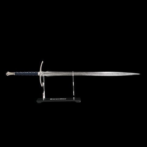 SWM-1042 Swordier “Blue Flame Sage” Longsword Legendary Elven Inspired Sword Dark Blue Leather Edition