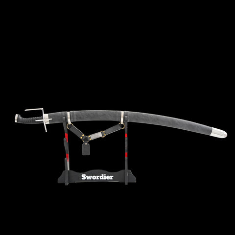 SWM-1049 Swordier Polish Saber 94cm Sharp Curved Single-Edged Historical Sword with Scabbard