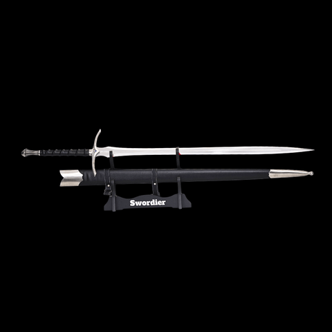 SWM-1040 Swordier Glamdring Replica Sword – Functional Lord of the Rings Sword | Spring Steel, Battle Ready, Sharpened Blade