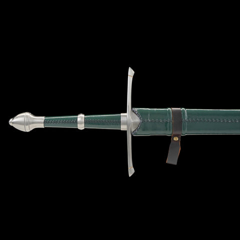SWMZ-1012 Swordier “Ranger’s Oath” Longsword Wilderness Warrior Sword Genuine Leather Balanced Battle Ready Longsword
