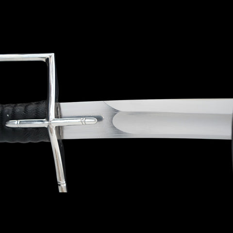 SWM-1049 Swordier Polish Saber 94cm Sharp Curved Single-Edged Historical Sword with Scabbard