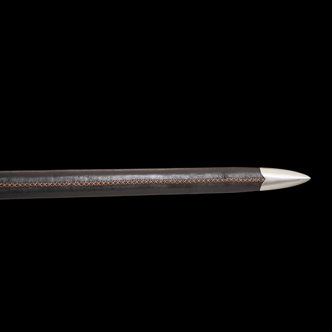 SWMZ-1010 Swordier European Longsword – Sharpened Type XX Blade, XVIIIb Hilt, Hand-Carved Details