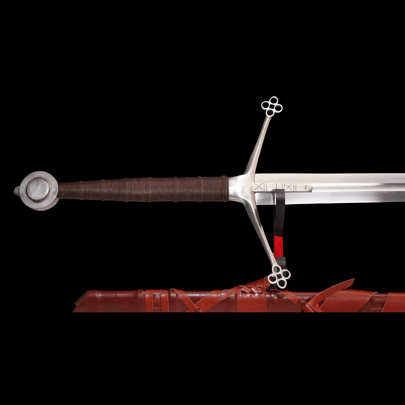 SWM-1041 Swordier Scottish Claymore – Battle Ready 65Mn Spring Steel Greatsword with Woodcore Scabbard