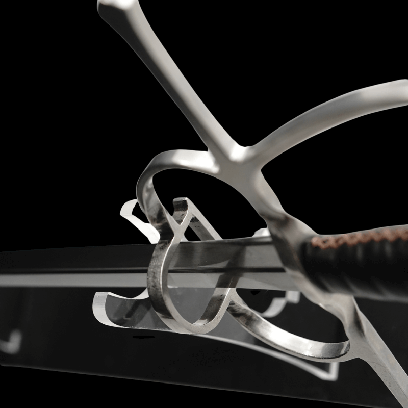 SWHZ-1015 Swordier HEMA Sidesword – Spring Steel Blade, Side Ring Guard | Sparring & Training Sword for Historical European Martial Arts