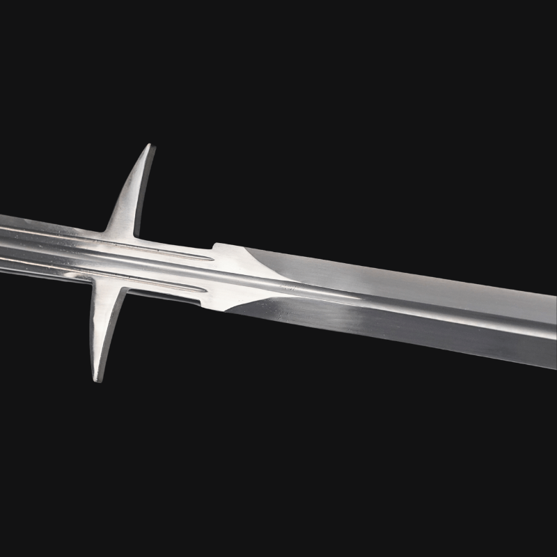 SWMZ-1014 Swordier Zweihänder – 1.8M (70.8") German Greatsword | 60Si2Mn Spring Steel, Hand-Forged Sharp Replica