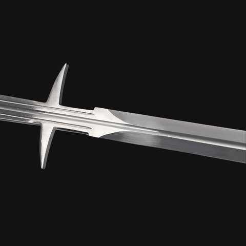 SWMZ-1014 Swordier Zweihänder – 1.8M (70.8") German Greatsword | 60Si2Mn Spring Steel, Hand-Forged Sharp Replica