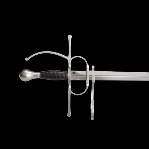 SWHZ-1015 Swordier HEMA Sidesword – Spring Steel Blade, Side Ring Guard | Sparring & Training Sword for Historical European Martial Arts