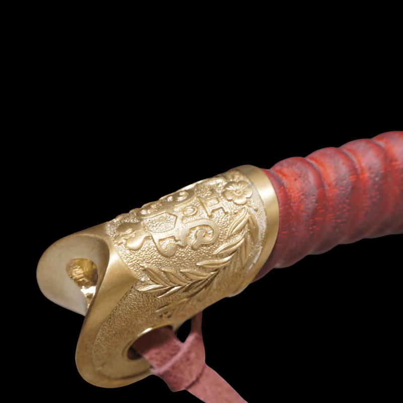 SWM-1044 Swordier M1881 Shashka Saber – Spring Steel Cossack Cavalry Sword | With Copper Fittings & Wood Scabbard