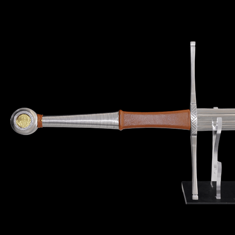 SWMZ-1010 Swordier European Longsword – Sharpened Type XX Blade, XVIIIb Hilt, Hand-Carved Details