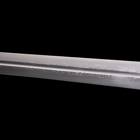 SWM-1042 Swordier Dark Blue Leather Glamdring Replica Sword – Functional Lord of the Rings Sword | Spring Steel, Battle Ready, Sharpened Blade